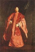 Sebastiano Bombelli Full-length portrait of Gerolamo Querini as Procurator of San Marco oil painting on canvas